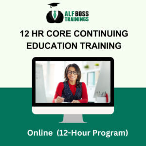 12 hr Core Cont Education Training